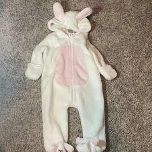 Soft bunny jumpsuit for baby